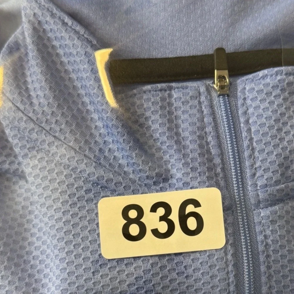 Lands' End Athletic Quarter Zip‎ Pullover Blue Youth L 14-16
